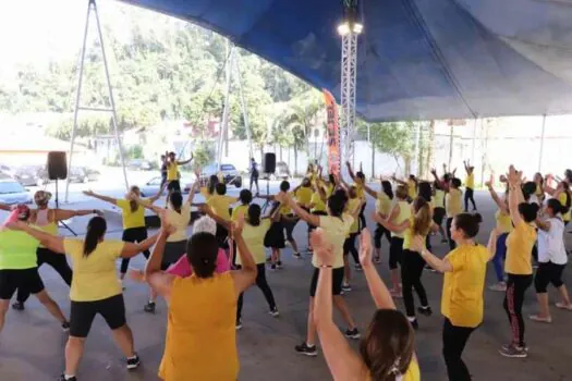 Ribeirão Pires promove Ginastrada para encerrar ano letivo das aulas de ginástica