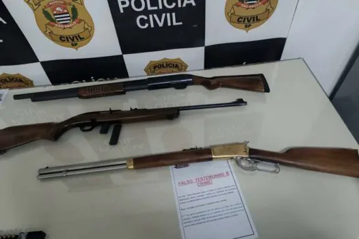 Homem é preso com 7 armas e mais de 450 munições após operação em Sumaré