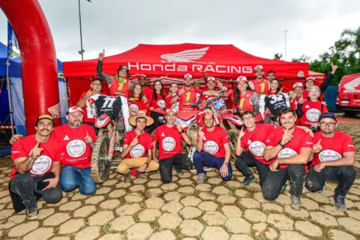 Honda Racing comemora cinco títulos no Brasileiro de Enduro 2024