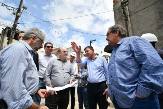 Em São Bernardo, urbanização do Jardim Serro Azul caminha para sua conclusão