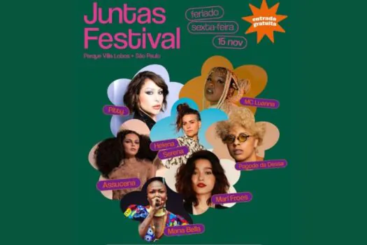 Juntas Festival celebra talento feminino com shows gratuitos no Parque Villa Lobos