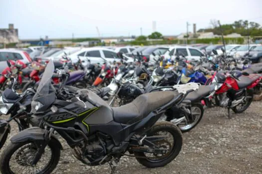 Detran-SP realiza leilão em Mauá com motos a partir de R$ 1.600