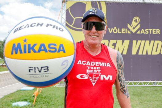 Lenda do Vôlei na Rocinha, Mauro Misquito participa do Vôlei Master