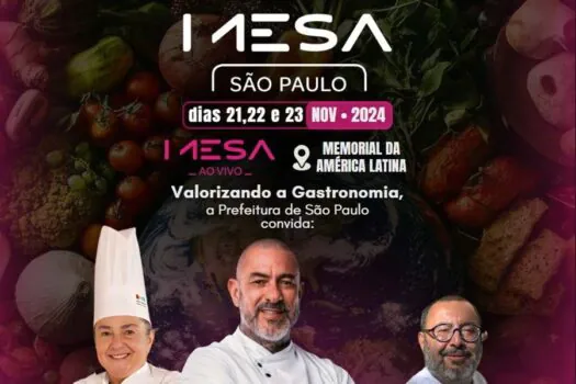 Mesa São Paulo 2024 e Prefeitura de SP convidam Chefs renomados para aulas gratuitas