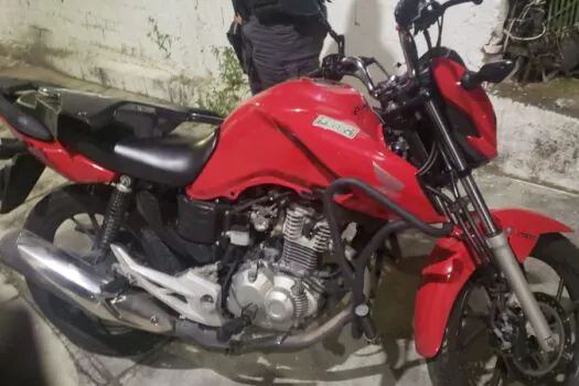 Polícia Militar intercepta desmontagem de motocicleta no Grajaú