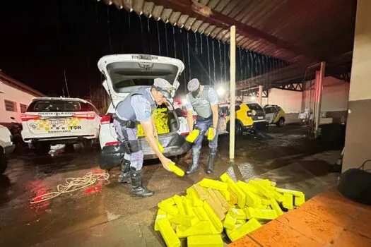 Operação resulta na apreensão de quase 700 kg de maconha no interior de SP