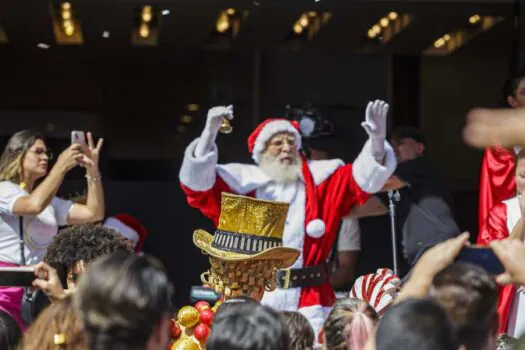 Chegada do Papai Noel promete encantar a Paulista