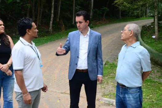 Campo de futebol do Parque do Pedroso recebe obras de revitalização