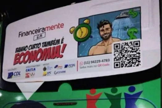 São Caetano recebe maior projeto de educação financeira outdoor do Brasil