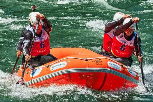 Pela 1ª vez na história, equipe de bombeiros paulistas conquista os Jogos Pan-Americanos de Rafting