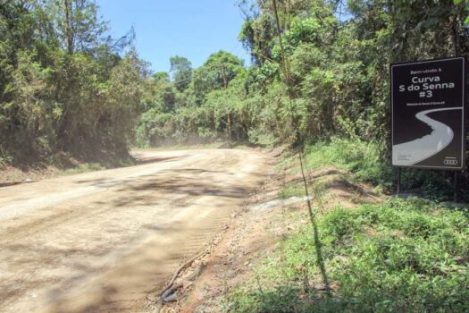 Ribeirão Pires tem “S do Senna” quase idêntico ao de Interlagos