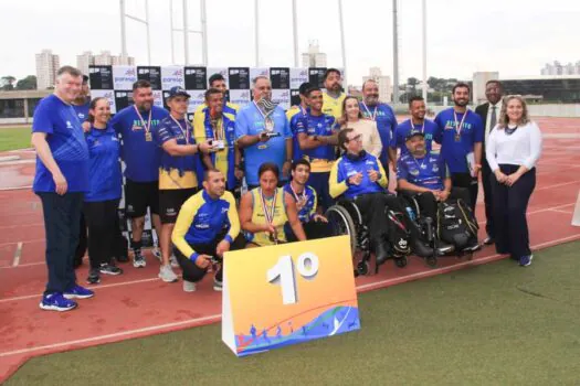 São José dos Campos é campeã geral dos Jogos Paralímpicos do Estado de SP