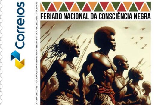 Selo dos Correios celebra o feriado nacional da Consciência Negra