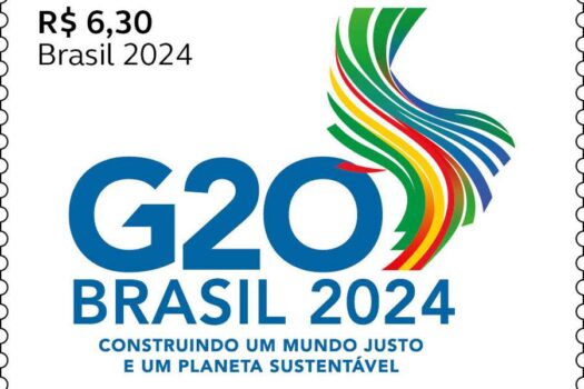 Chefes de Estado recebem selo especial do G20 emitido pelos Correios