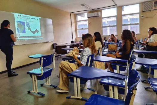 Semasa apresenta projetos educativos no XV Congresso Brasileiro de Gestão Ambiental