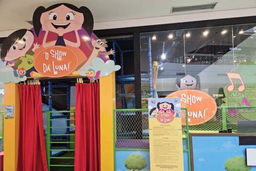 Espaço de brincadeiras infantil Show da Luna chega ao São Bernardo Plaza Shopping