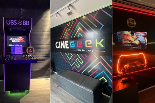 CEUs recebem experiência itinerante com cinema e videogames