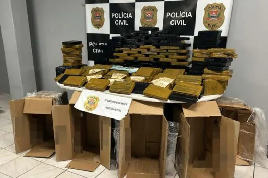 Dise descobre esquema de transporte de drogas e apreende 200 kg de cocaína no interior de SP