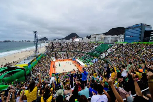 Circuito Mundial de Vôlei de Praia e Circuito Brasileiro Bet7k 2024 agitam Copacabana