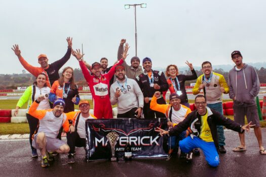 Equipe Maverick sonha com a vitória no 24 Horas Rental Kart em Itu