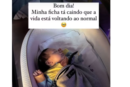 Viih Tube compartilha momento de alívio após alta hospitalar do filho Ravi