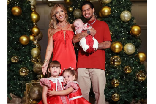 Virginia Fonseca e Zé Felipe celebram o Natal com festa luxuosa