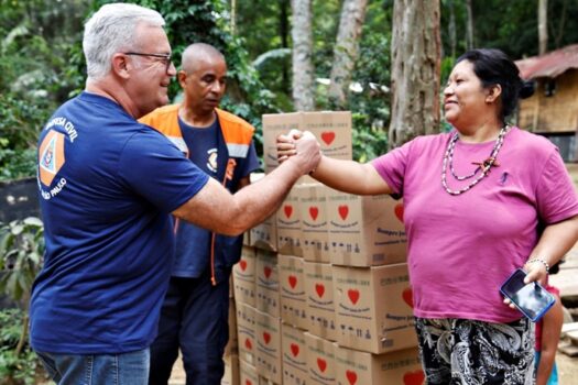 São Paulo entrega cestas básicas para comunidades indígenas