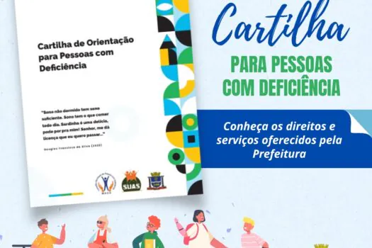 Mauá cria Cartilha para PCD que apresenta direitos e serviços