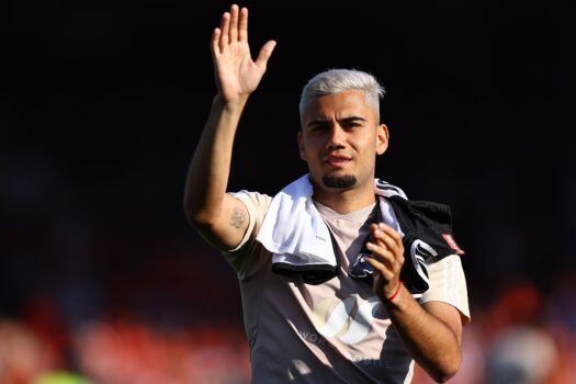 Técnico do Fulham comenta interesse do Palmeiras em Andreas Pereira