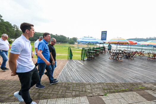 Prefeitura de São Bernardo conclui revitalização do deck da Prainha do Riacho Grande