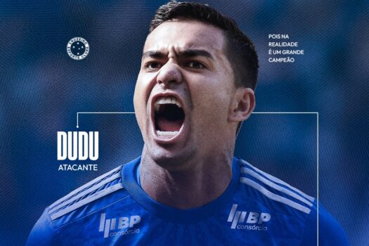 Dudu é oficialmente apresentado como novo reforço do Cruzeiro