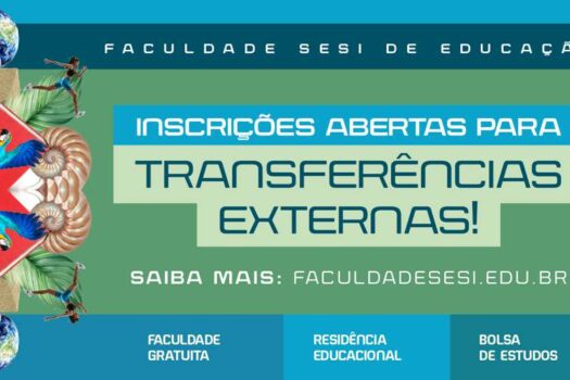 Faculdade SESI de Educação abre inscrições para transferências externas