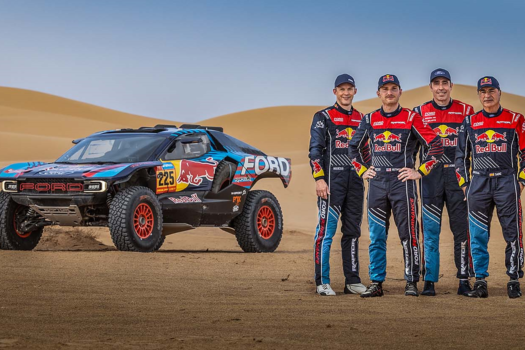 Ford Raptor T1+ e quatro lendas para conquistar o Rally Dakar