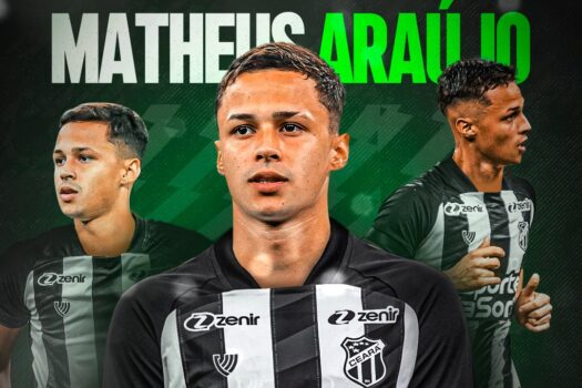 Matheus Araújo deixa o Corinthians e assina com o Ceará