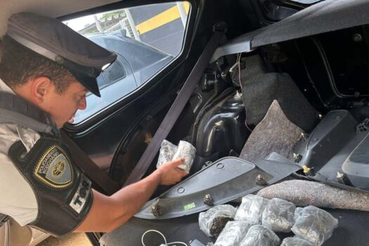 PM Rodoviária desarticula quadrilha que transportava haxixe no interior de SP