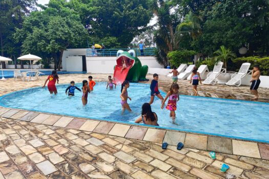 Crianças ganham dia de lazer no São Caetano Esporte Clube