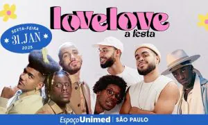 Céu faz participação especial na “Love, Love – a festa” no Espaço Unimed