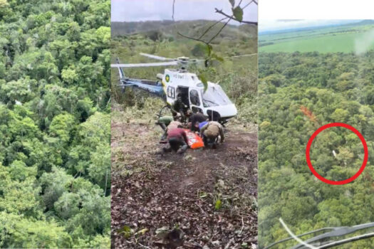 Piloto de avião agrícola é resgatado após acidente em Mato Grosso