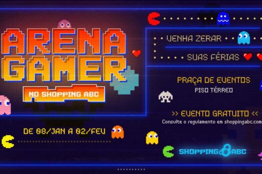 Arena Gamer é destino nas férias do Shopping ABC