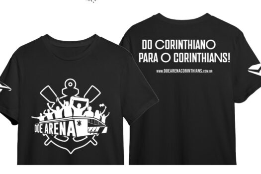 Organizada do Corinthians lança camiseta da vaquinha da Neo Química Arena