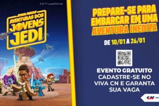 Saga Star Wars é tema da atração de férias do Shopping Center Norte