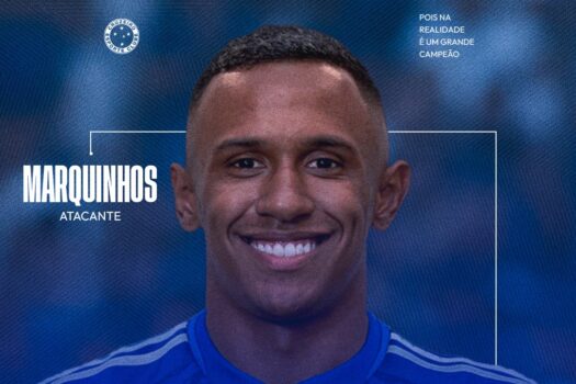 Cruzeiro anuncia a contratação do atacante Marquinhos