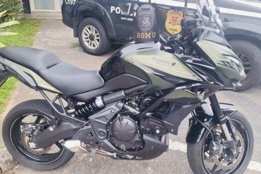 GCM de Santo André prende homem por receptação de moto roubada