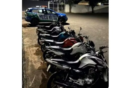 Operação em Goiânia resulta na apreensão de mais de 700 motocicletas