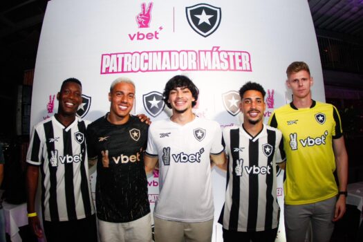 Botafogo anuncia Vbet como nova patrocinadora máster