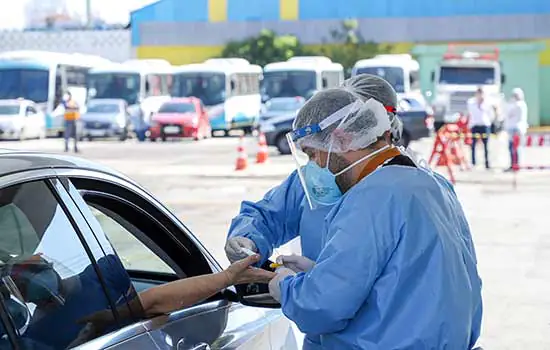 São Caetano amplia testagem em massa objetivando mapeamento e visando reabertura