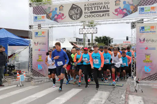 Mais de 900 atletas participam da 3ª Choco Run de Ribeirão Pires