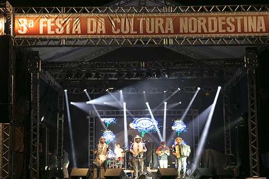 Festa Nordestina é gastronomia e shows com muita energia