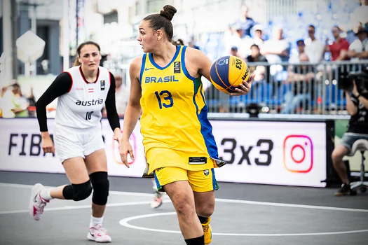 Seleção brasileira perde para Bélgica e dá adeus ao Mundial de Basquete 3×3