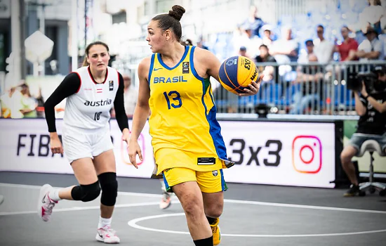 Seleção brasileira perde para Bélgica e dá adeus ao Mundial de Basquete 3×3